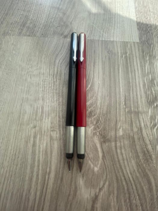 Pióro Parker zestaw 2 szt pior kolor czarny i borfowy