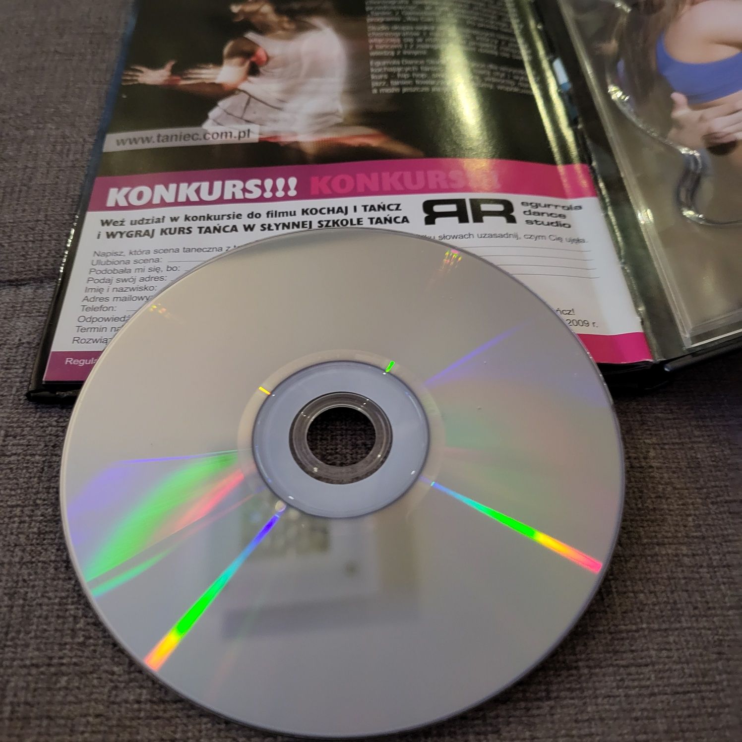 Kochaj i tańcz DVD plus książka