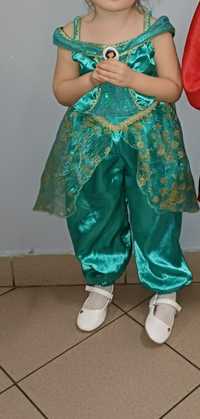 Księżniczka Disney Jasmina 98 92 Alladyn przebranie 2 3 kostium na bal