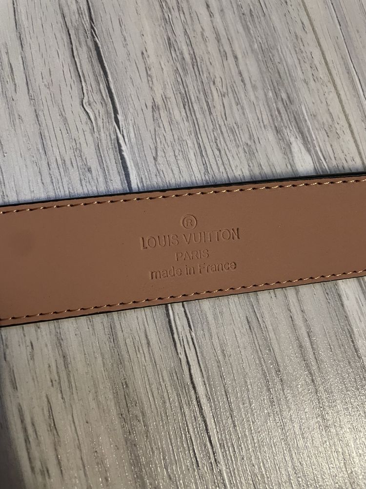 Pasek Louis Vuitton czarny