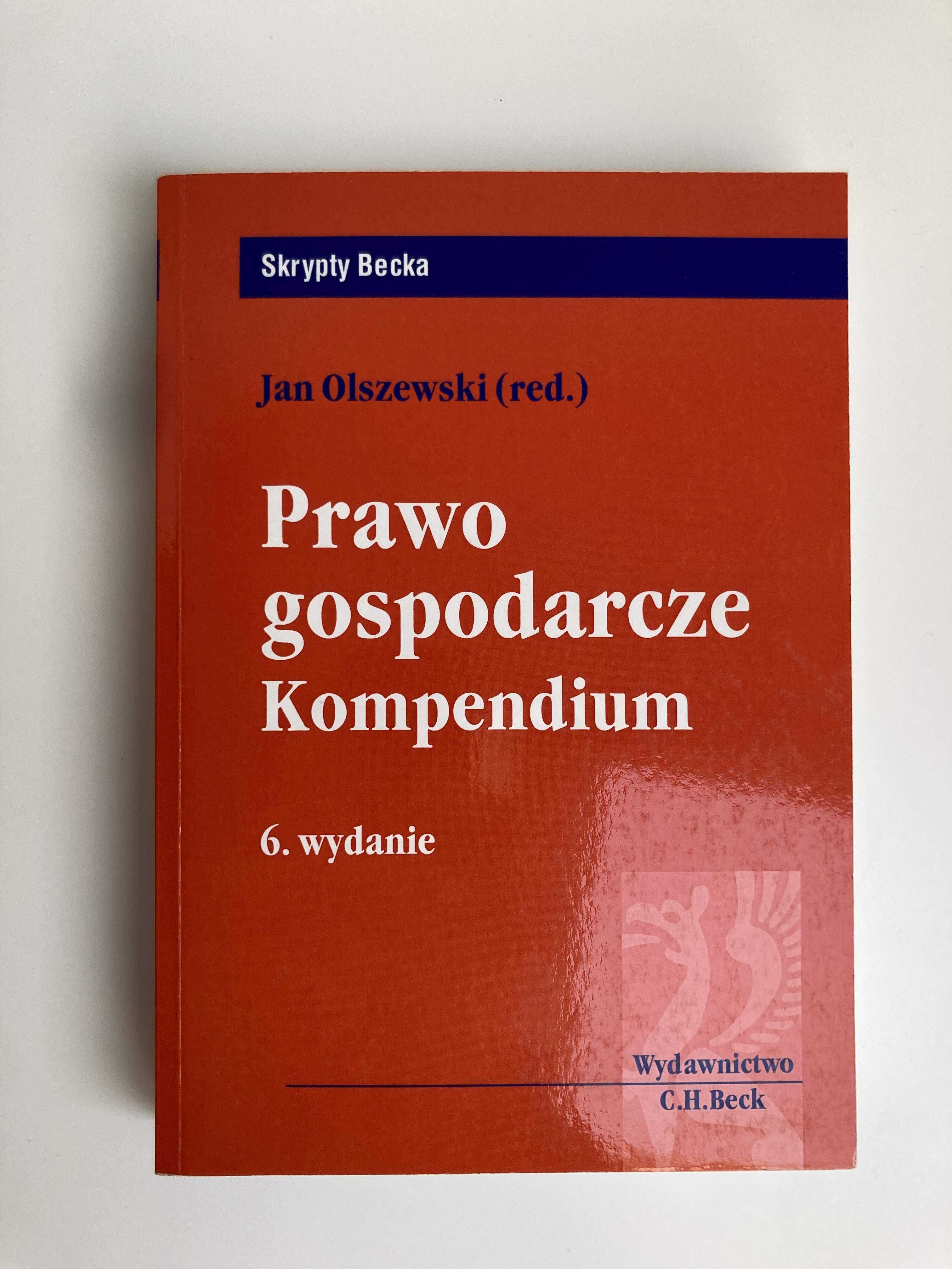 Prawo gospodarcze. Kompendium - Olszewski, Skrypty Becka