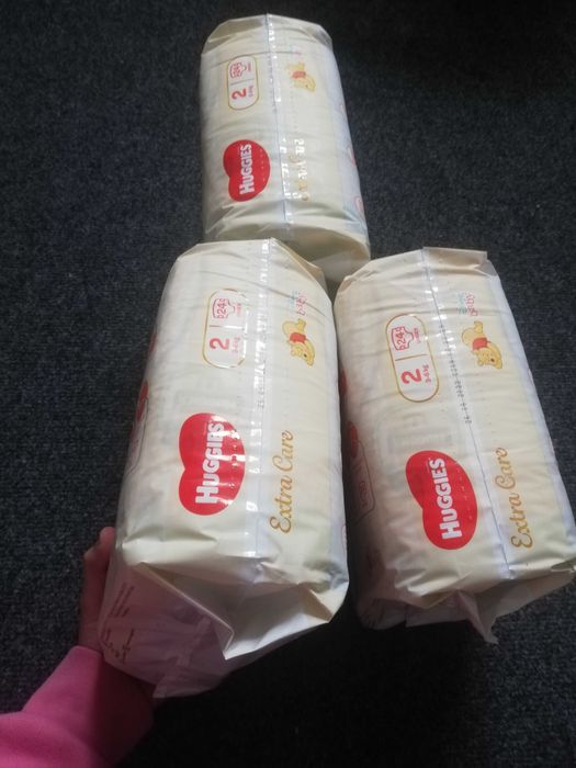 Памперси huggies 2 Extra Care (24шт)