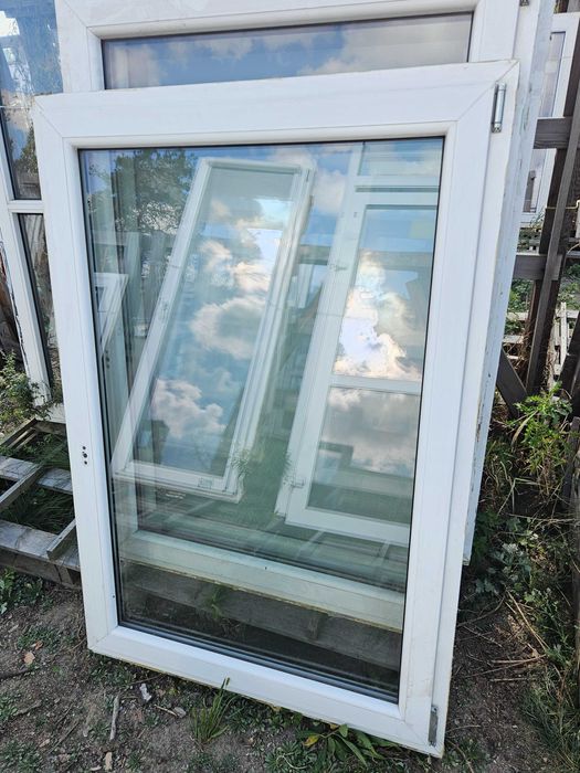 OKNA Plastikowe PCV 106x154cm 6 sztuk okno białe