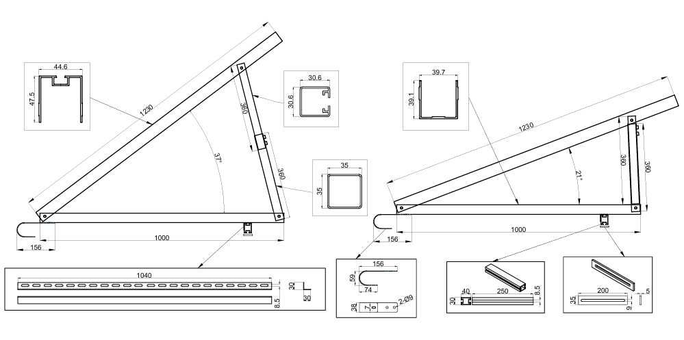 Aluminiowa konstrukcja system balkonowy na ogrodzenie fotowoltaika