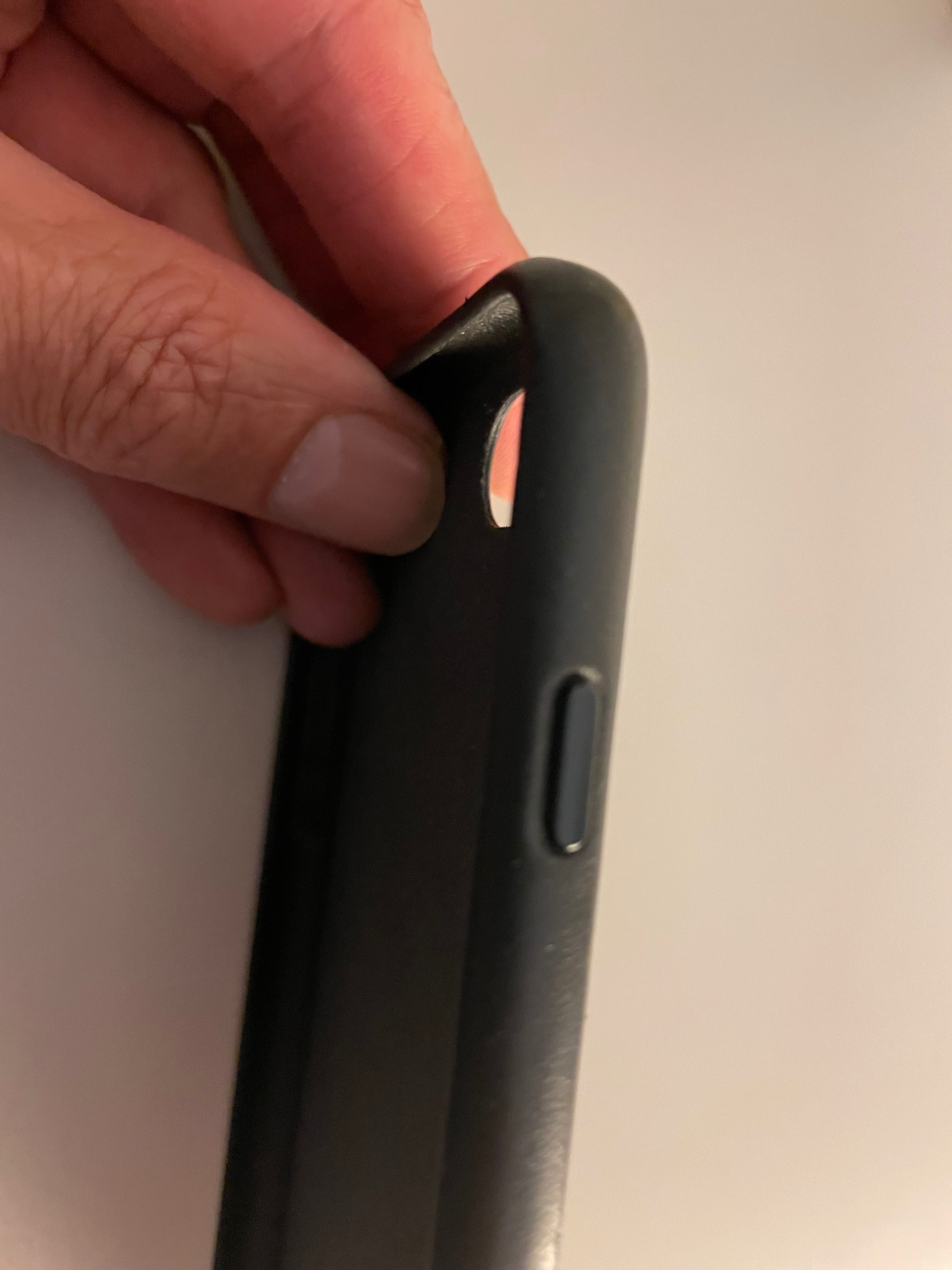 Capa preta da Apple e película da Panzer Glass para Iphone 8. Novos.