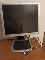 Monitor HP Compaq LA1951g + bezramkowy filtr prywatyzujący