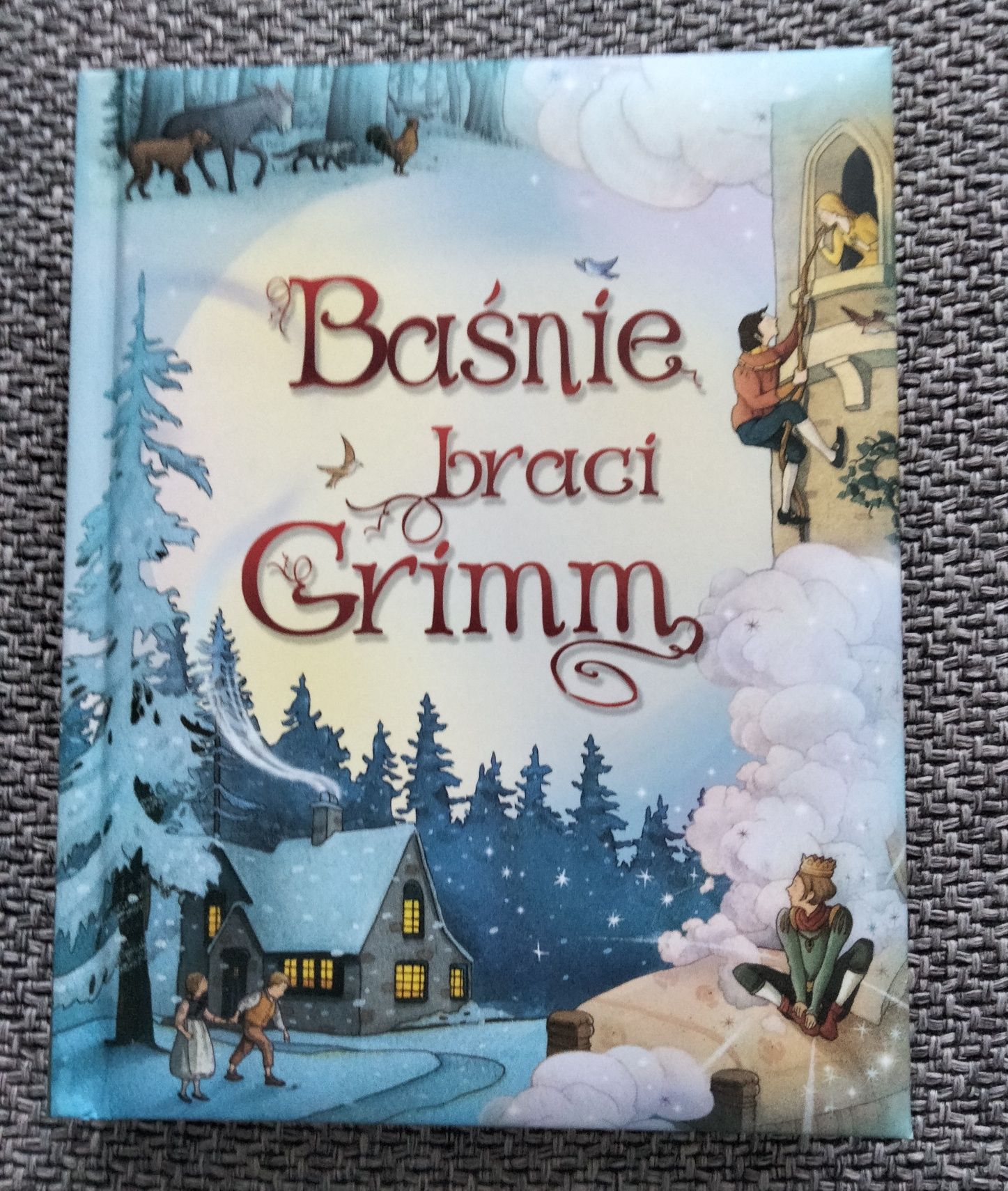 Książka dla dzieci " Baśnie braci Grimm " oprawa twarda