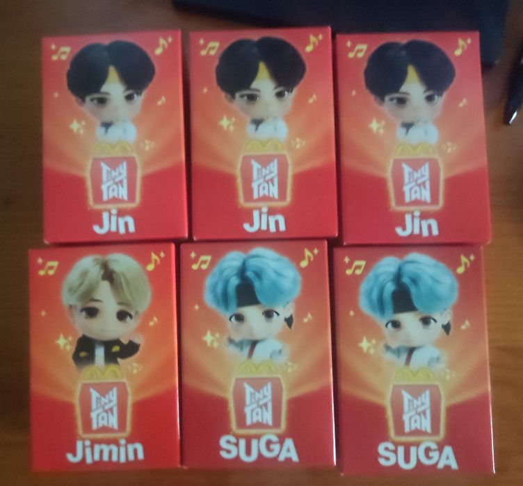 Tinytan McDonald's BTS