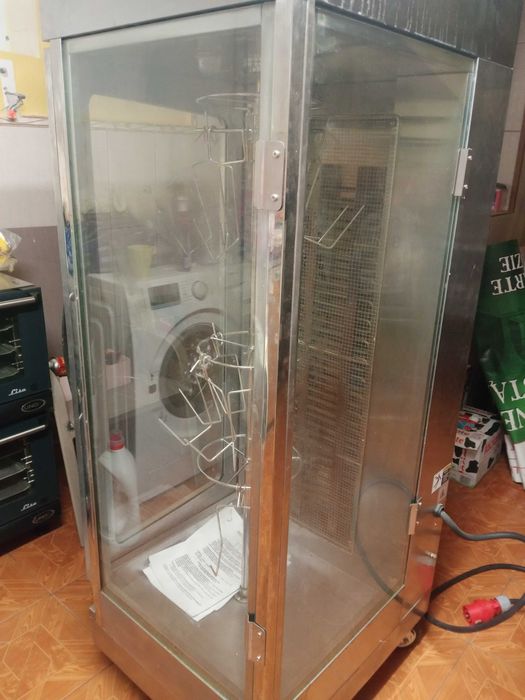 Rożen pionowy elektryczny do kurczaków