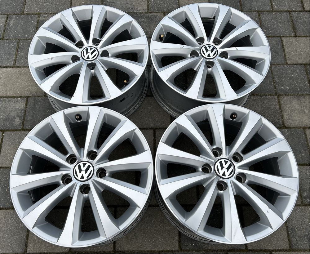 Oryginalne felgi Volkswagen 16" 5x112 Passat B7 Golf 6 Touran Alicante