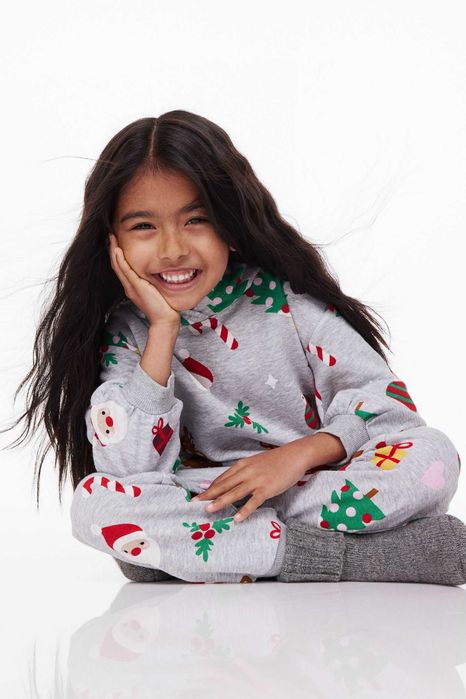 Костюм H&M 1-8 років Новорічний Різдвяний Кофта Худі Штани