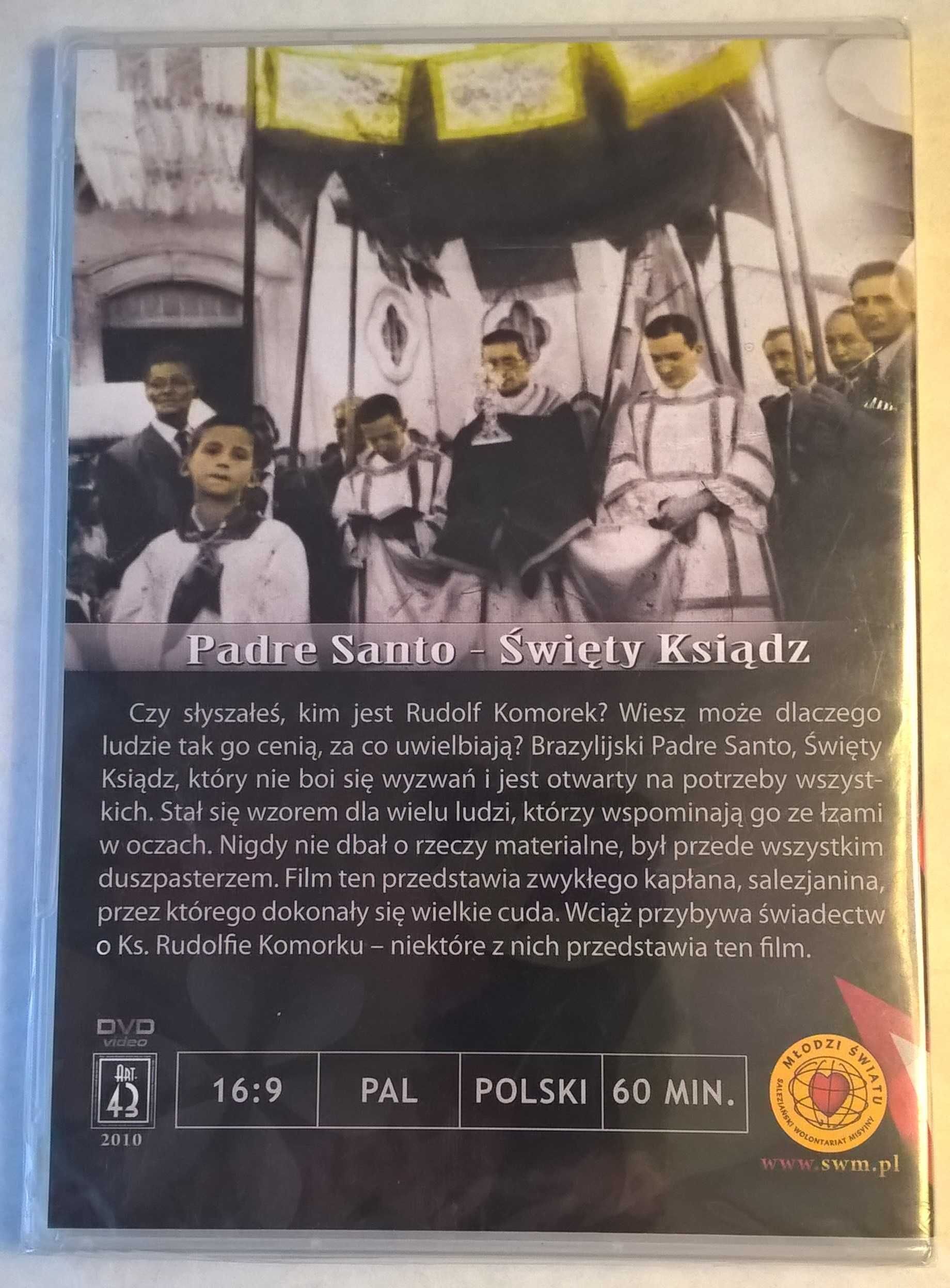 Płyta DVD "Padre Santo - Święty Ksiądz" (Rudolf Kumorek)