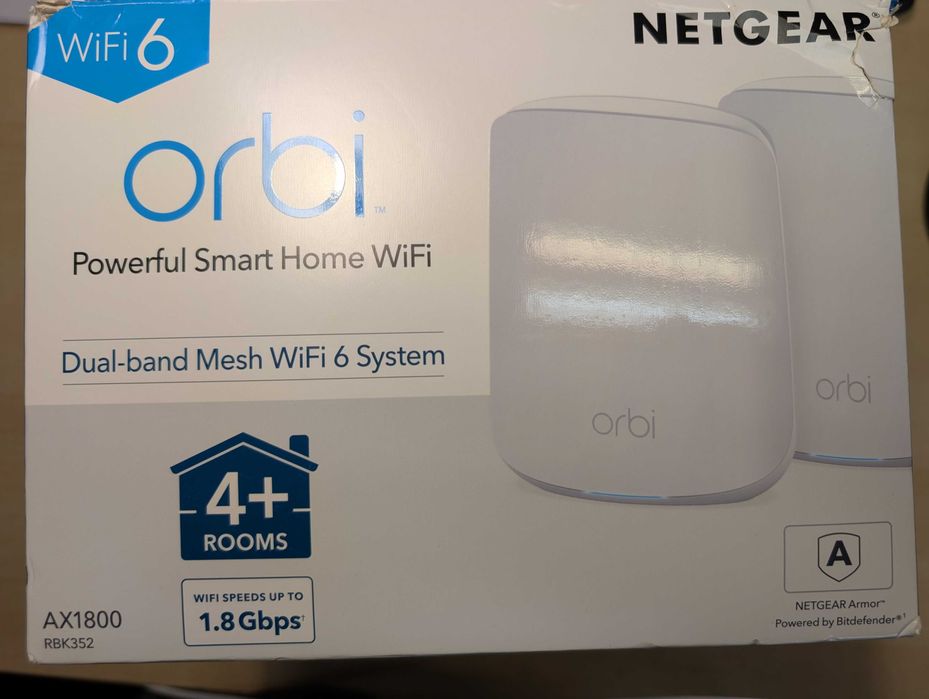 Netgear RBK352 AX1800 Mesh WiFi 6 System