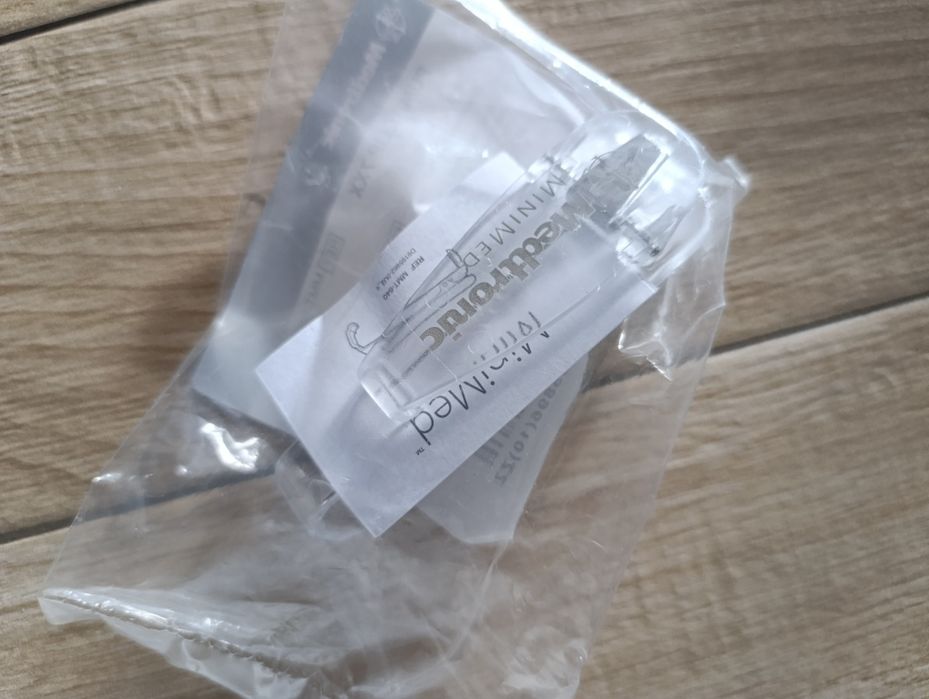 Transparentny przezroczysty klips do pompy medtronic