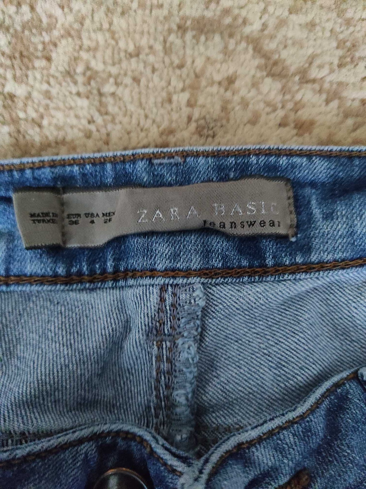 Zara denim, jeansy damskie