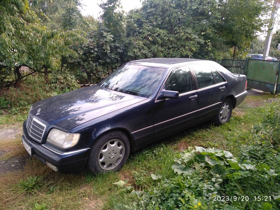 Мерседес бенс W140 , 1998 року 4,2 газ , бензин