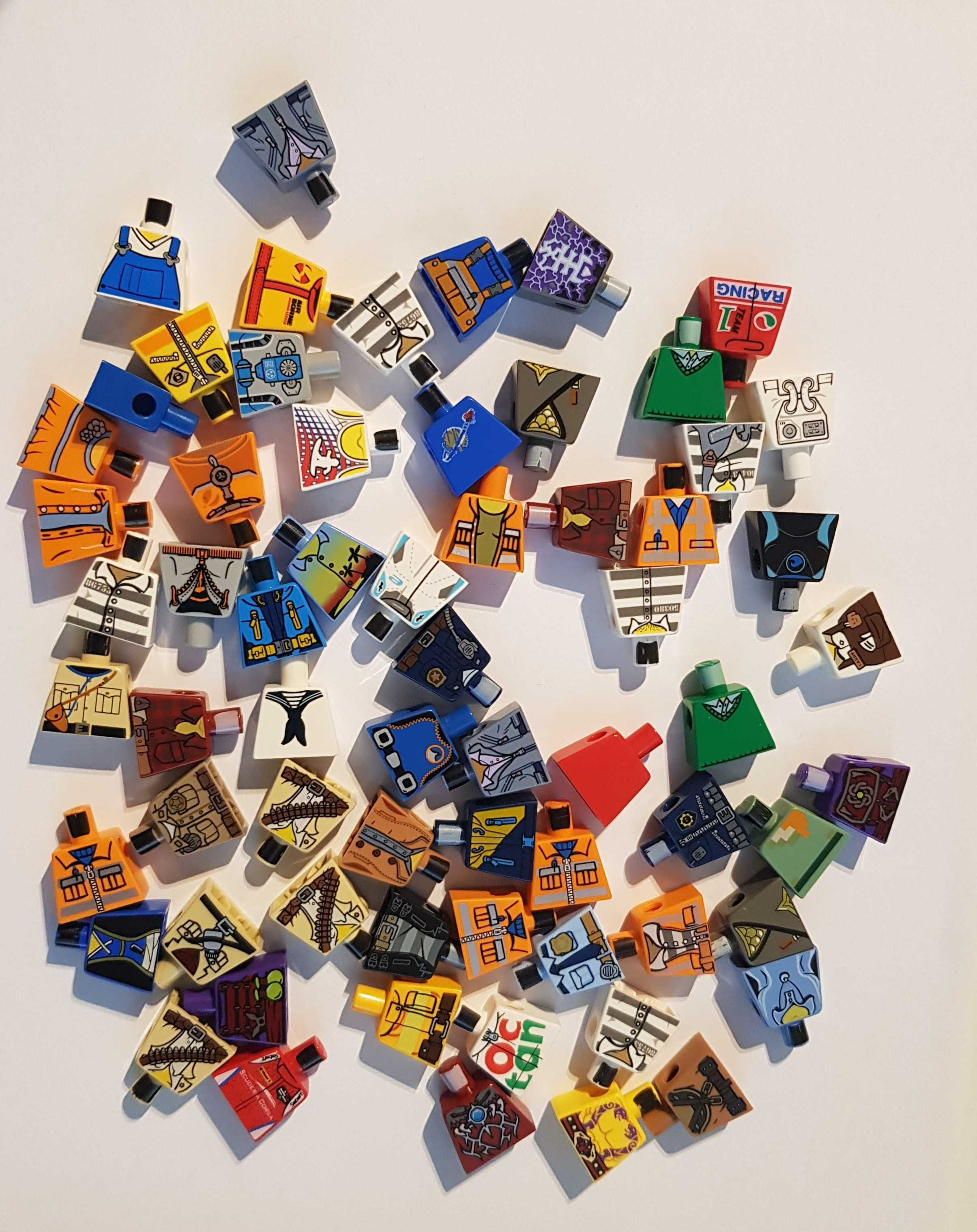 Lego torsy mix, mieszane, city, potter, minecraft