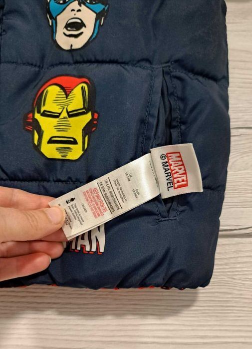 Kamizelka dwustronna Marvel Spiderman Hulk r.92