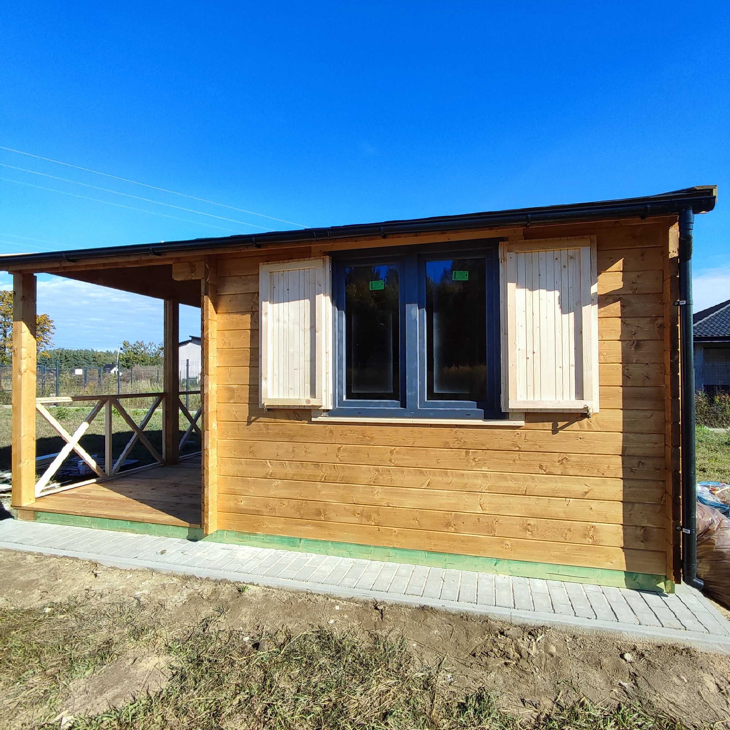 Domek letniskowy 4x5,2m z tarasem