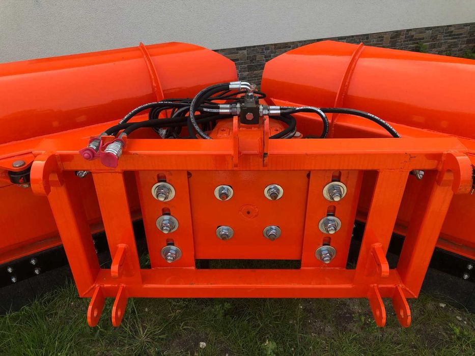 Wzmacniany pług do śniegu strzałka seria ciężka metal technik