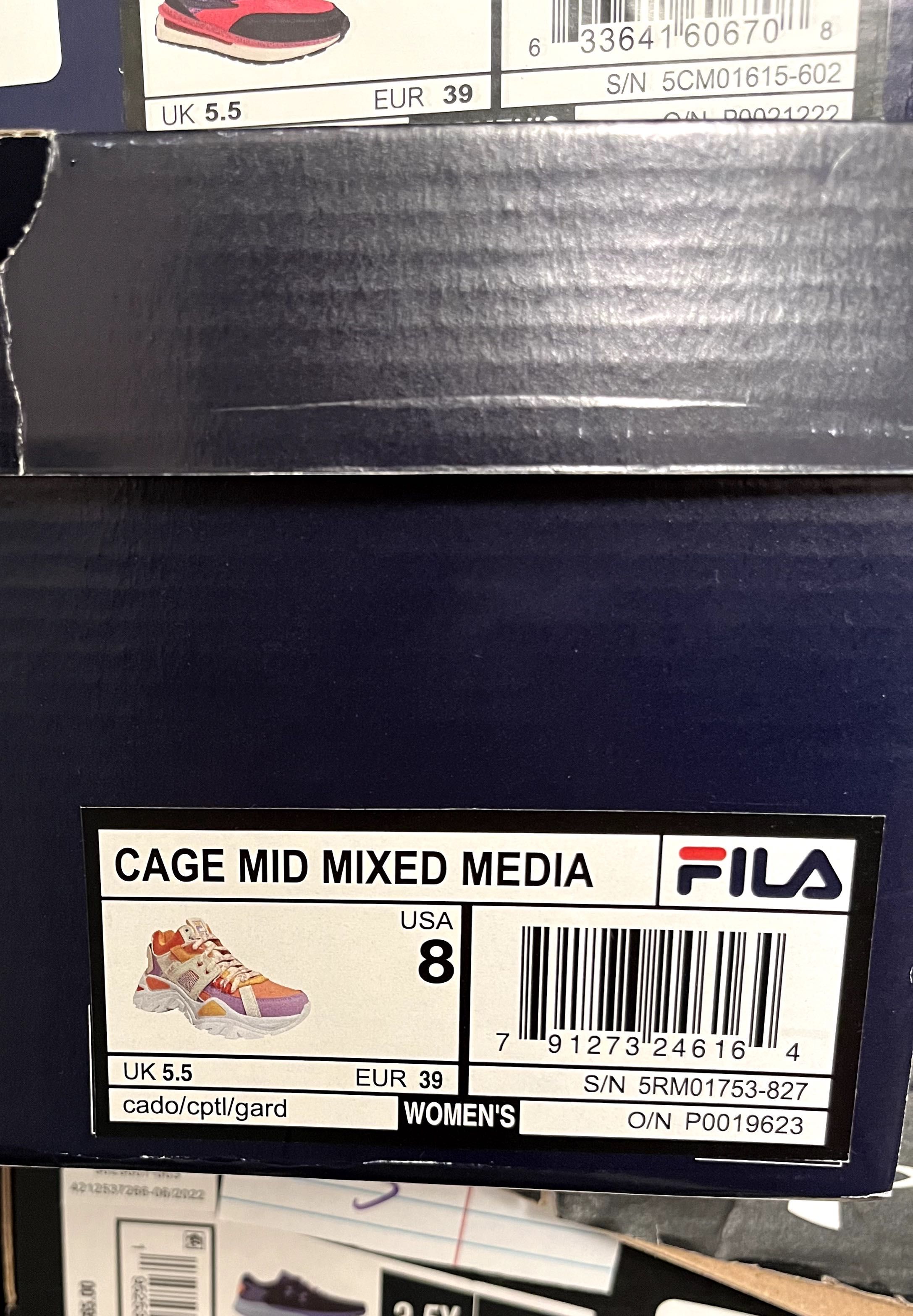 Нові Оригінальні кросівки Fila Сage mid mixed media Устілка 25 см