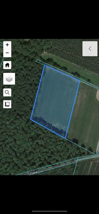 Piekna działka graniczaca z lasem , 30 km do Wrocławia