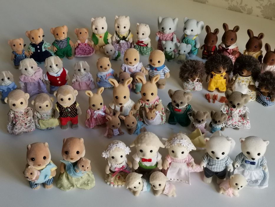 Sylvanian families silvanian family звірятка родина малята