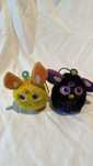 Maskotki pluszaki zawieszki Furby McDonald's Hasbro (2 sztuki)