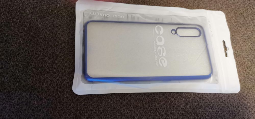 Capa em silicone + protector do visor para Xiaomi MI 9