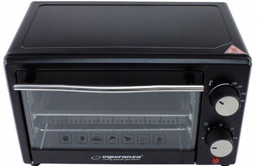 Mini Piekarnik Elektryczny do Pieczenia Podgrzewania 10L 900W Prezent