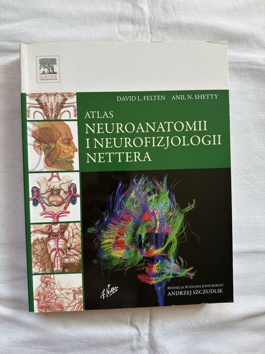 Książka Atlas nauroanatomii i neurofizjologii Nettera