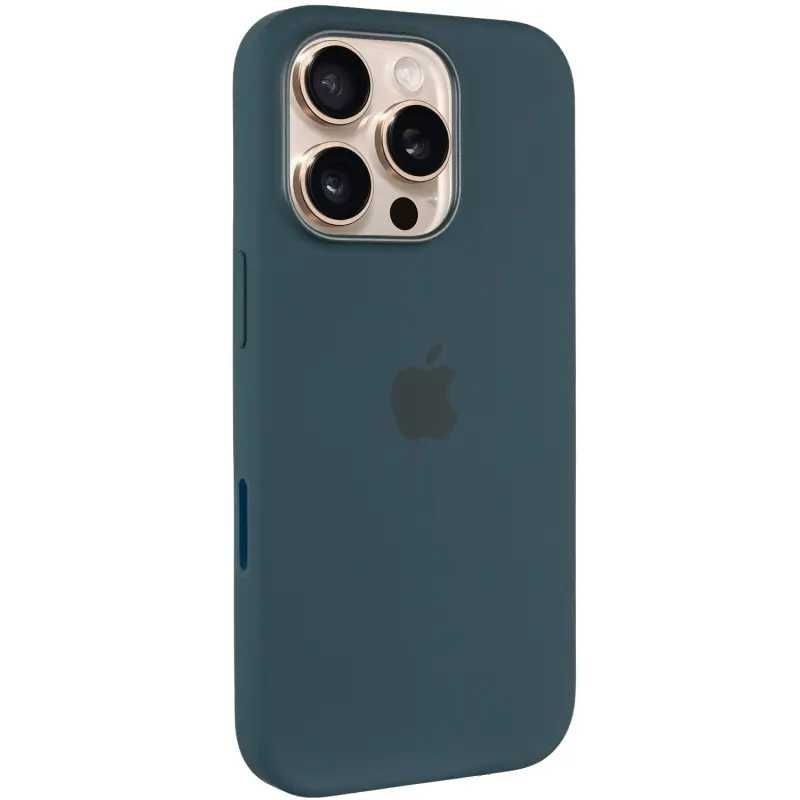 Чохол Silicone case (AAA) with Magsafe and Animation для Apple
