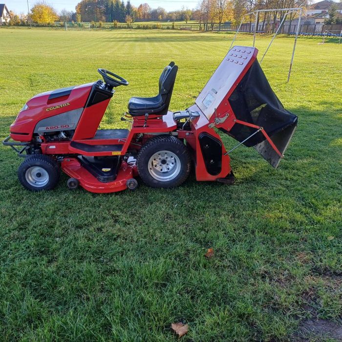 Traktorek Countax zamiatarka 20KM 2 cylindry