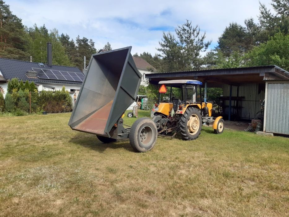 Przyczepa, wywrotka - koleba - minikoparka