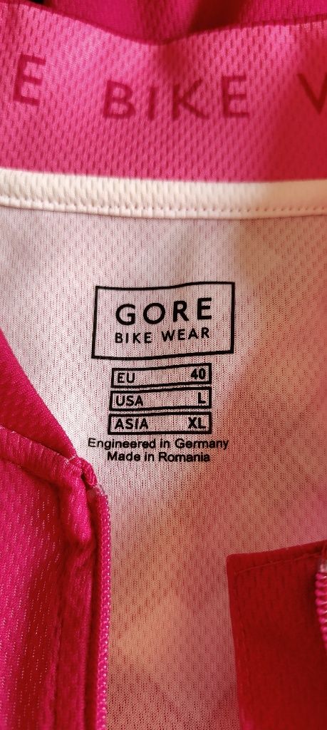 Koszulka damska rowerowe kolarska Gore Bike Wear rozmiar 40/L różowa