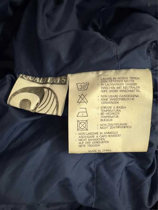 Salewa Vintage Down Puffer hodded Vest 80s 90s XXL stara kamizelka