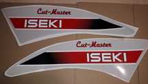 Naklejki iseki honda stiga husqarna