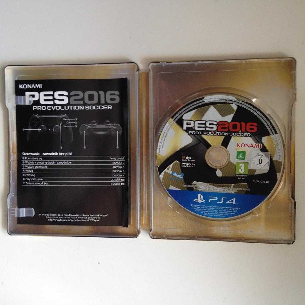PES Pro Evolution Soccer 2016 Steelbook PS4 Sklep W-wa Ursynów