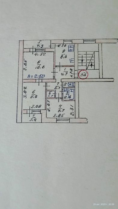 Продам 3-х. комнатную квартиру под ремонт..