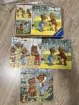 Puzzle Misie 3 obrazki