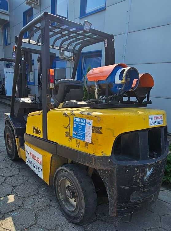 Yale GLP55MJ wózek widłowy udźwig 5.5T LPG przesuw 2002r. UDT  POMAX