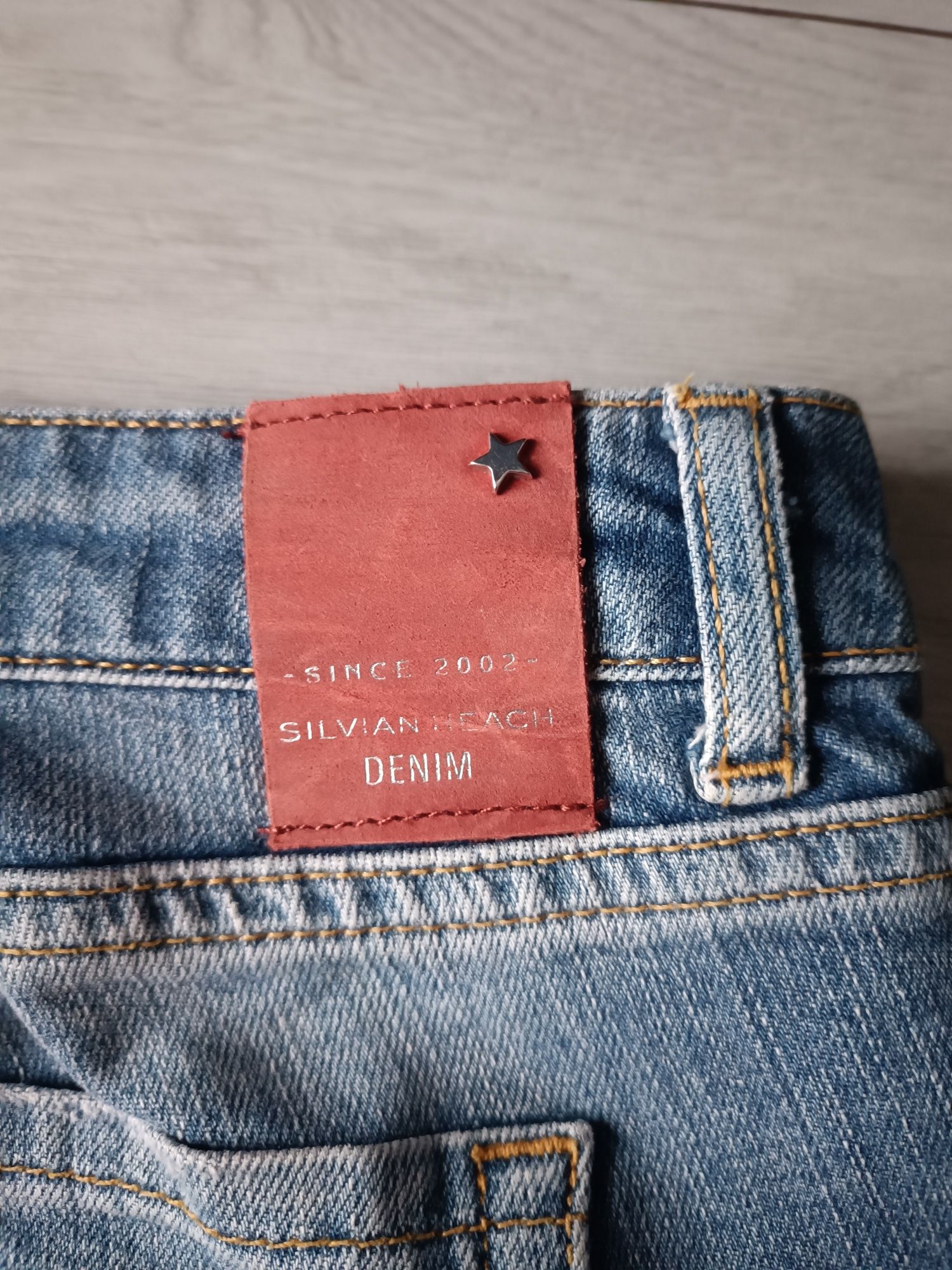 Jeansy spodnie silvian heach 38 M