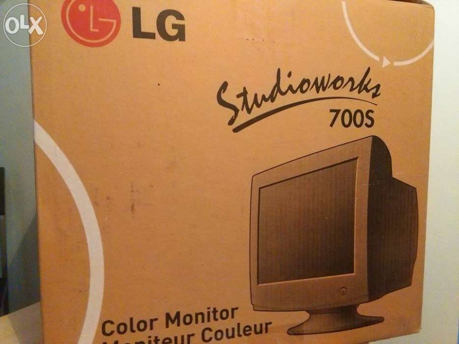 Monitor lg - studioworks 700s