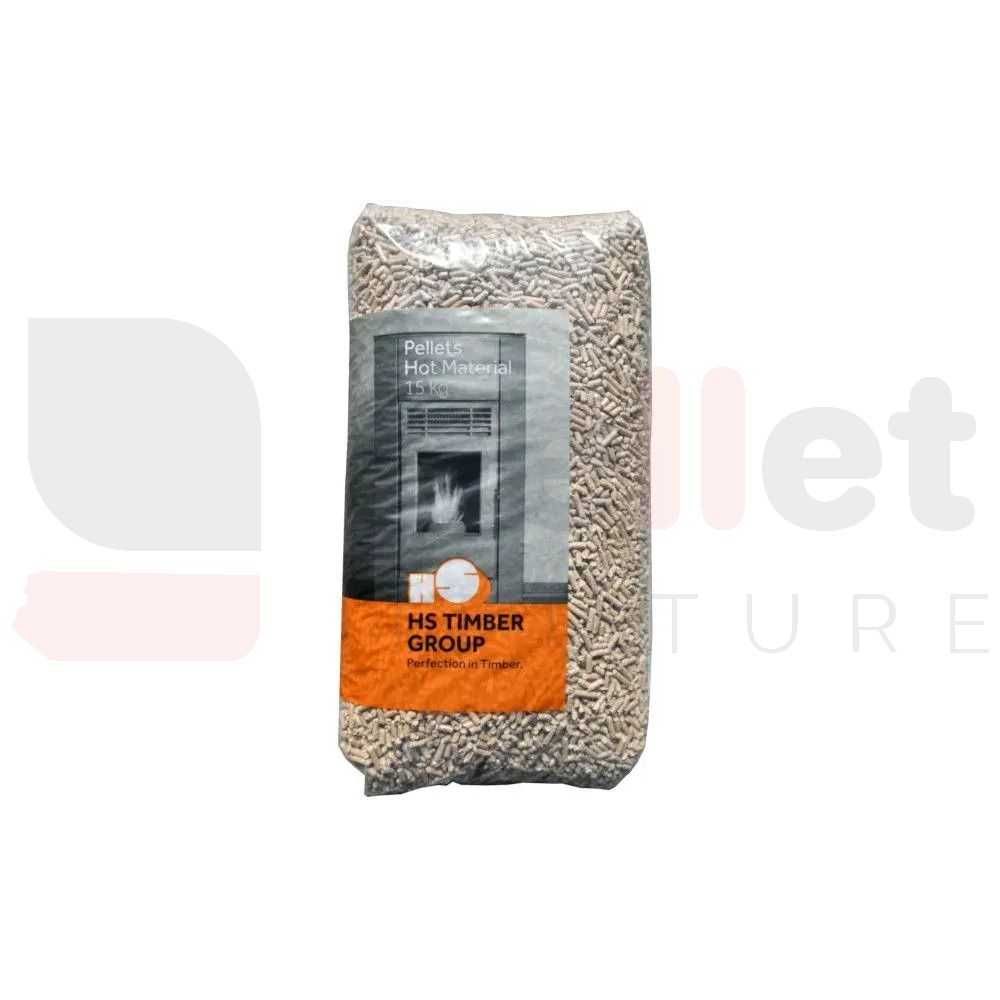 HS Pellet Drzewny 15 KG Opał Certyfikowany A1