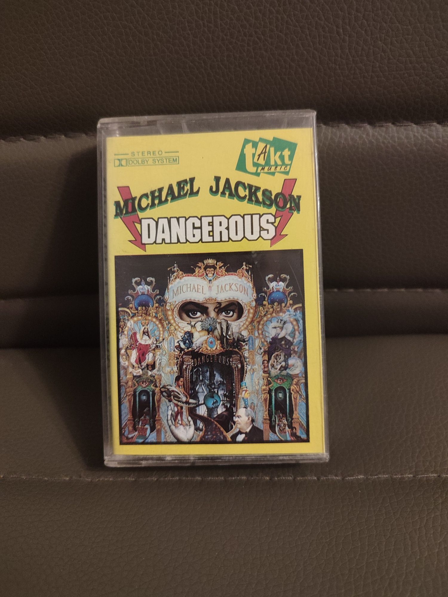 Michael Jackson Dangerous kaseta audio