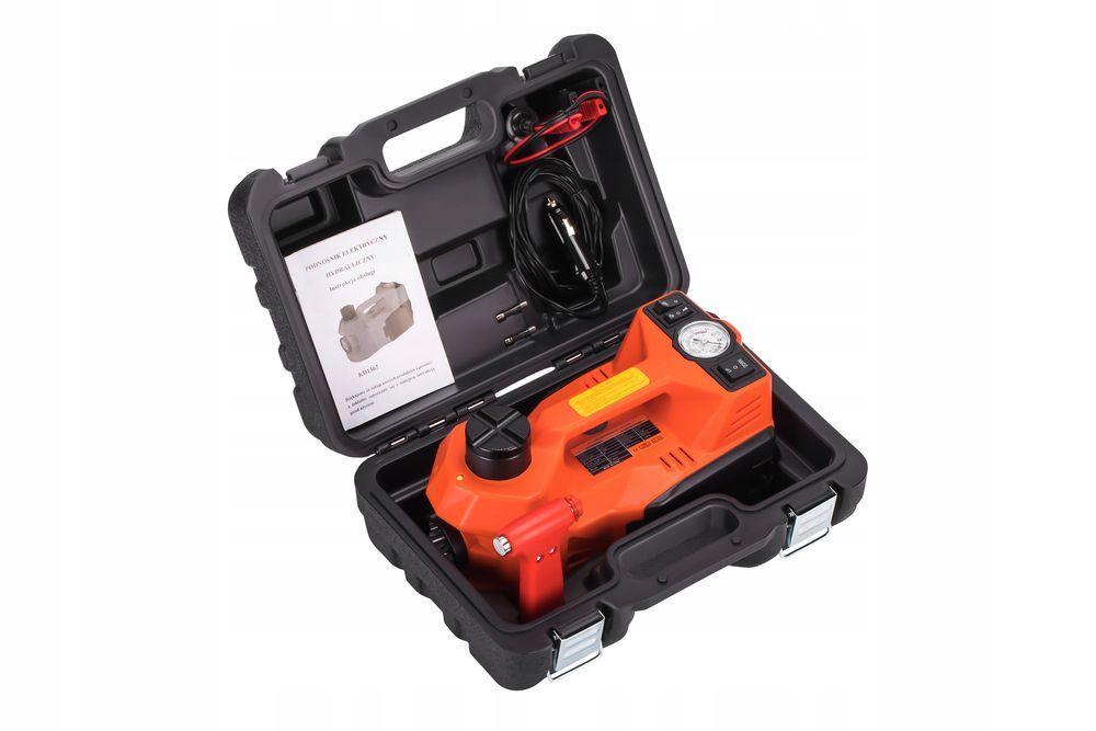 Podnośnik Samochodowy Lewarek Punktowy Elektryczny 5T Kompresor