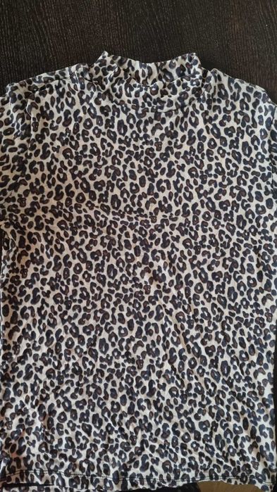 Bluzeczka damska w pantarkę r. S/ półgolfik