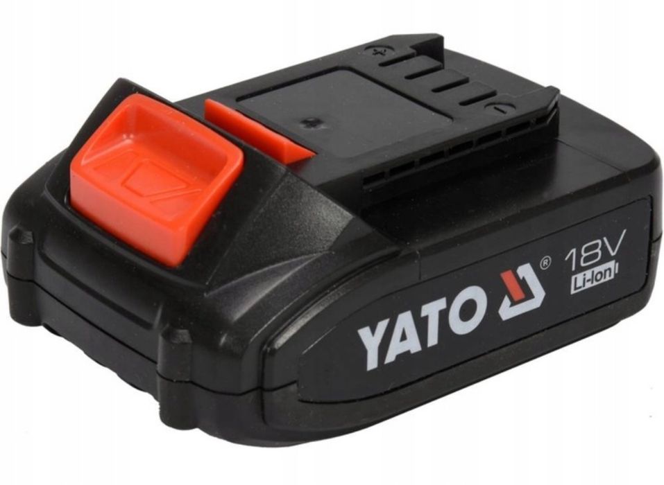 YATO Szlifierka Kątowa Zestaw Akumulator Ładowarka