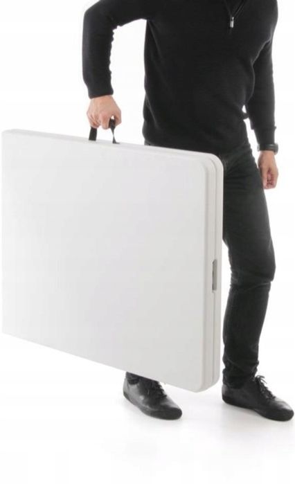 Stół cateringowy turystyczny ogrodowy handlowy skladany