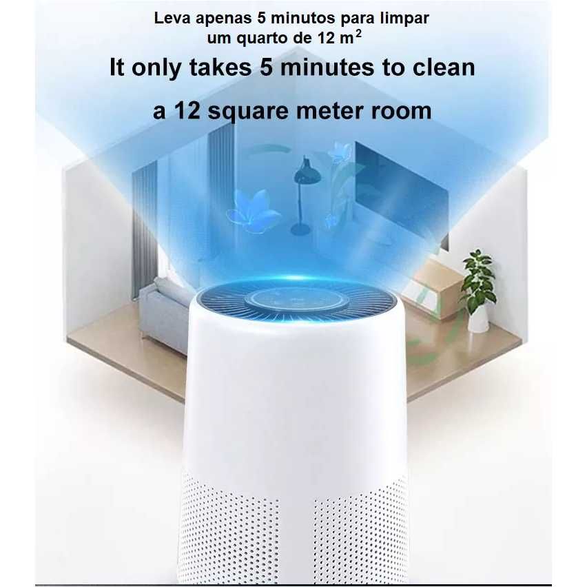 Purificador de Ar Interno para Uso Doméstico
